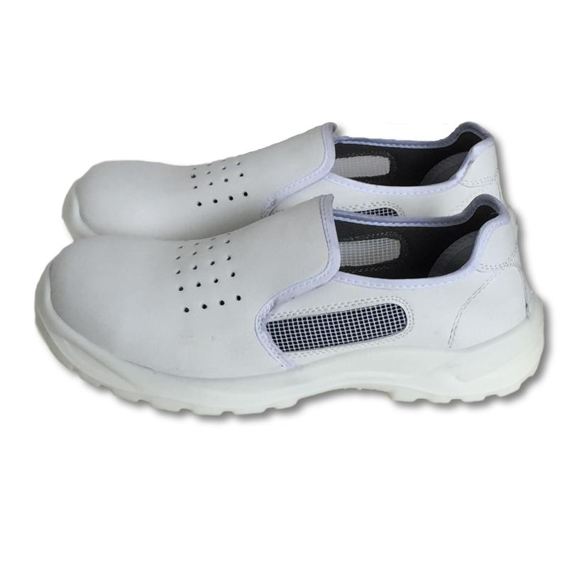 PU 防砸防靜電防踢開(kāi)網(wǎng)透氣安全鞋（可定制塑包頭、防刺穿底）